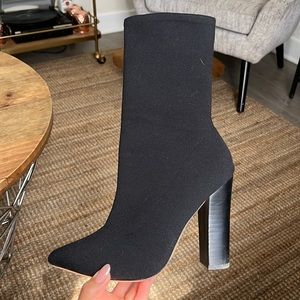 Black booties / Marciano
